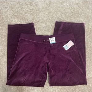 Juicy Couture Velvet Sweatpants Purple XL